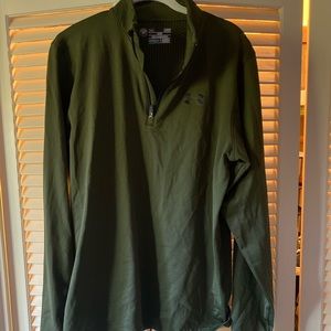 Men’s L UnderArmor Coldgear half-zip pullover